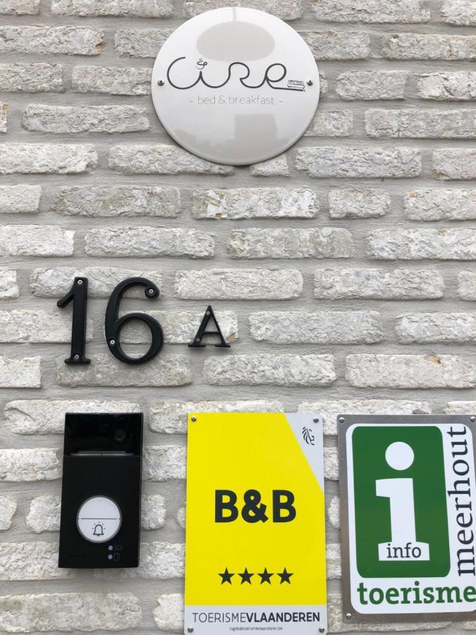 Meerhout Cire Bed And Breakfast מראה חיצוני תמונה
